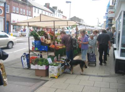 Bridport Market on Saturday